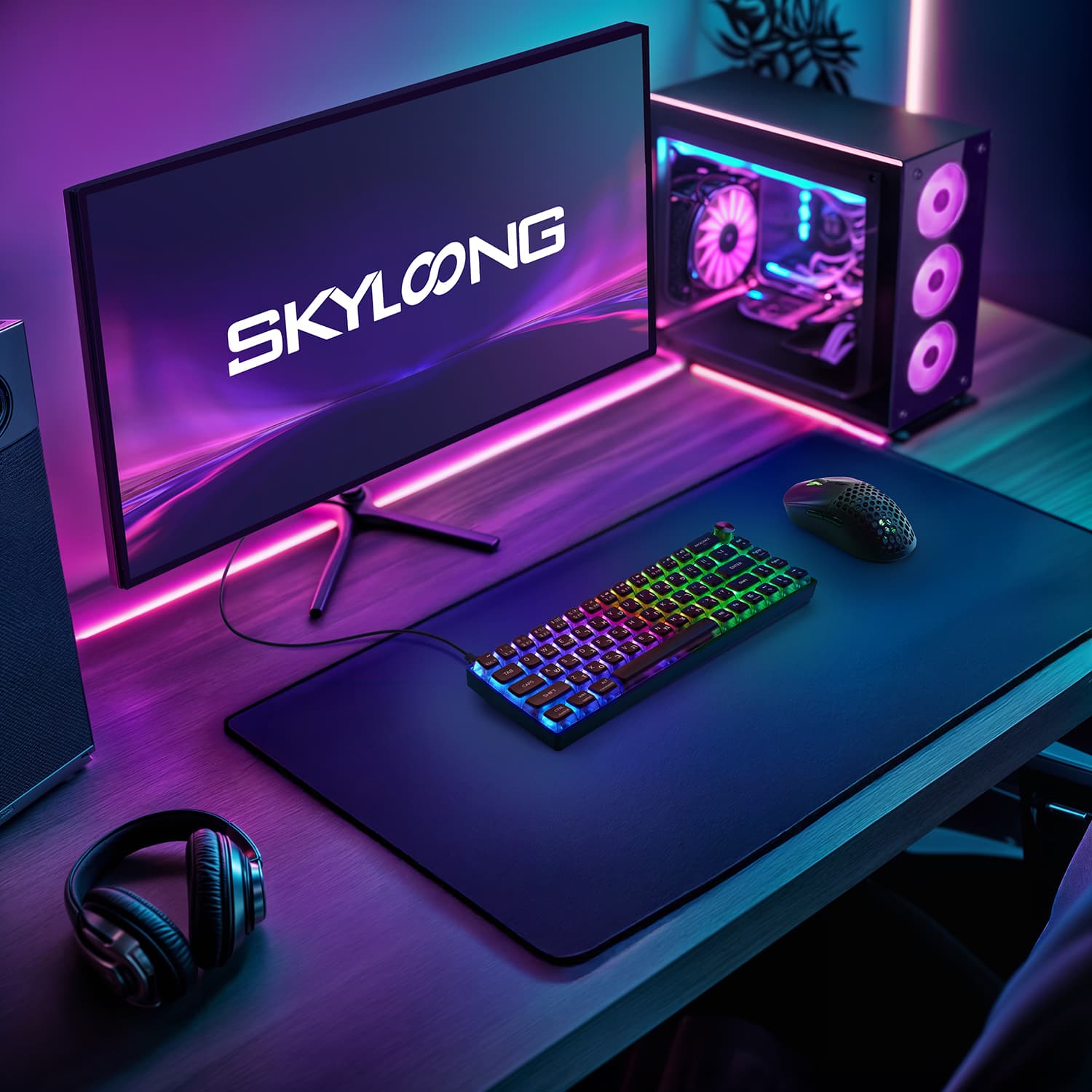 תאורת RGB מתקדמת