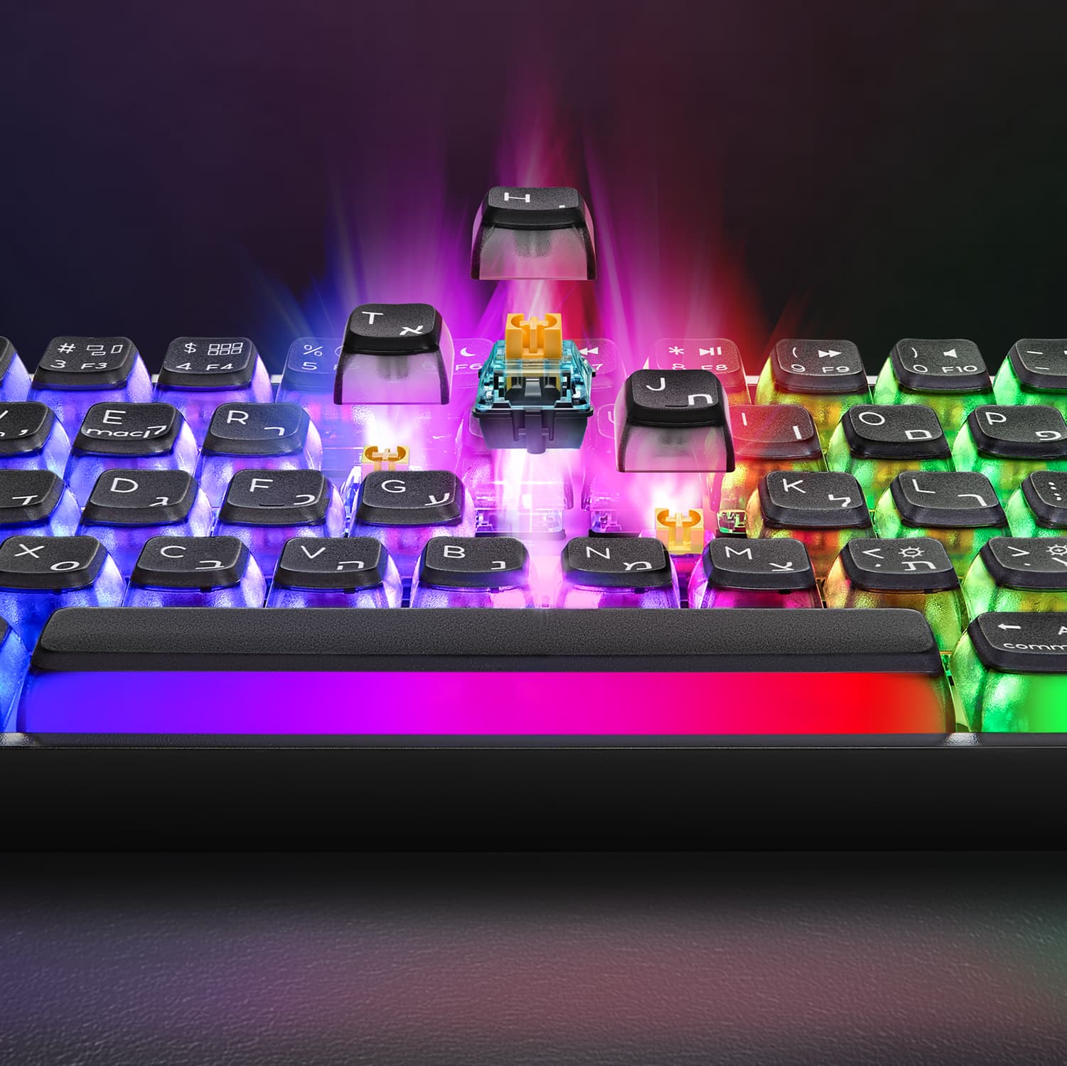 GK61+ בצבע שחור - 3