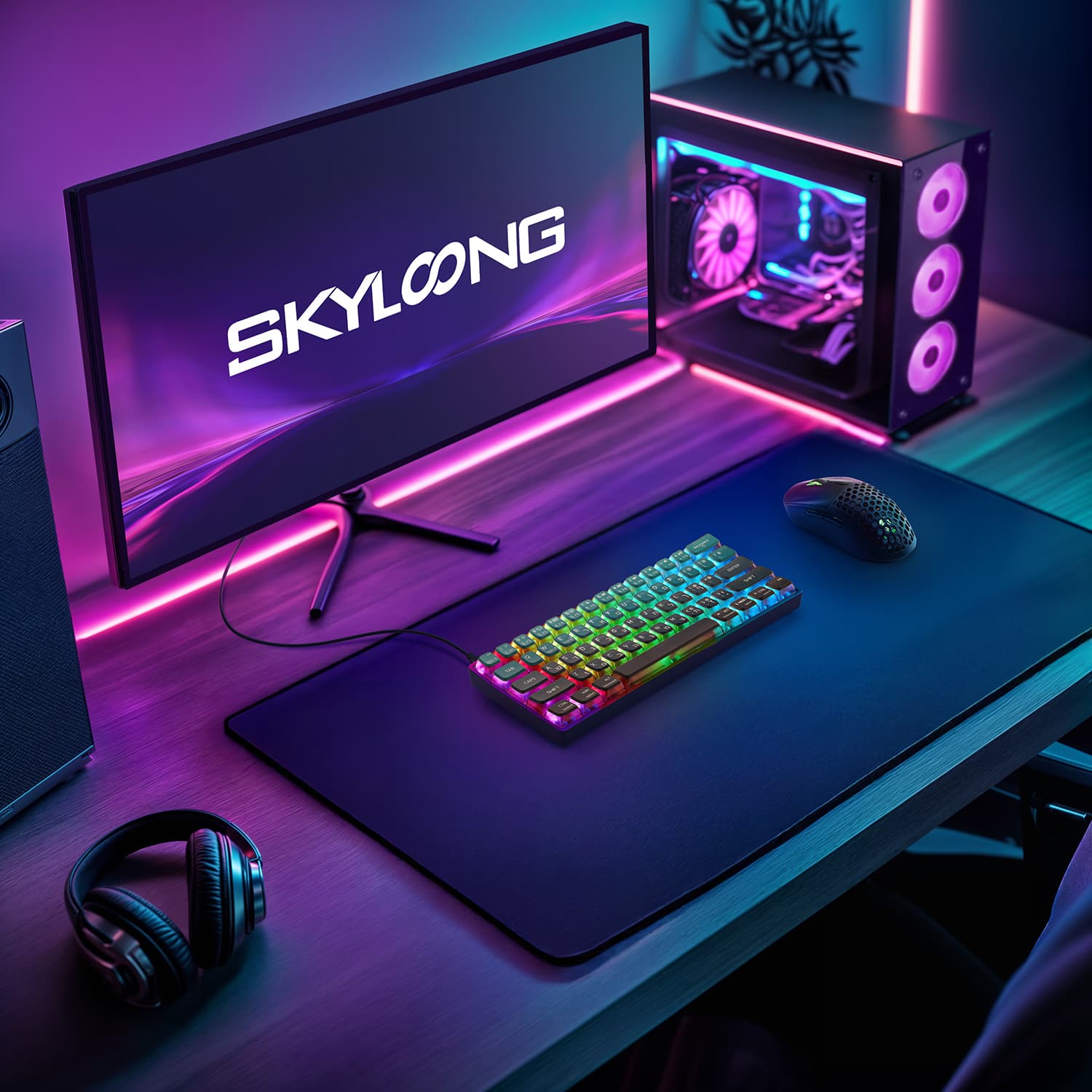 GK61+ בצבע כחול-שחור - 4