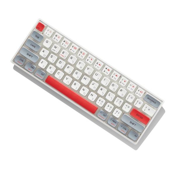 GK61+ בצבע אדום-לבן - 1