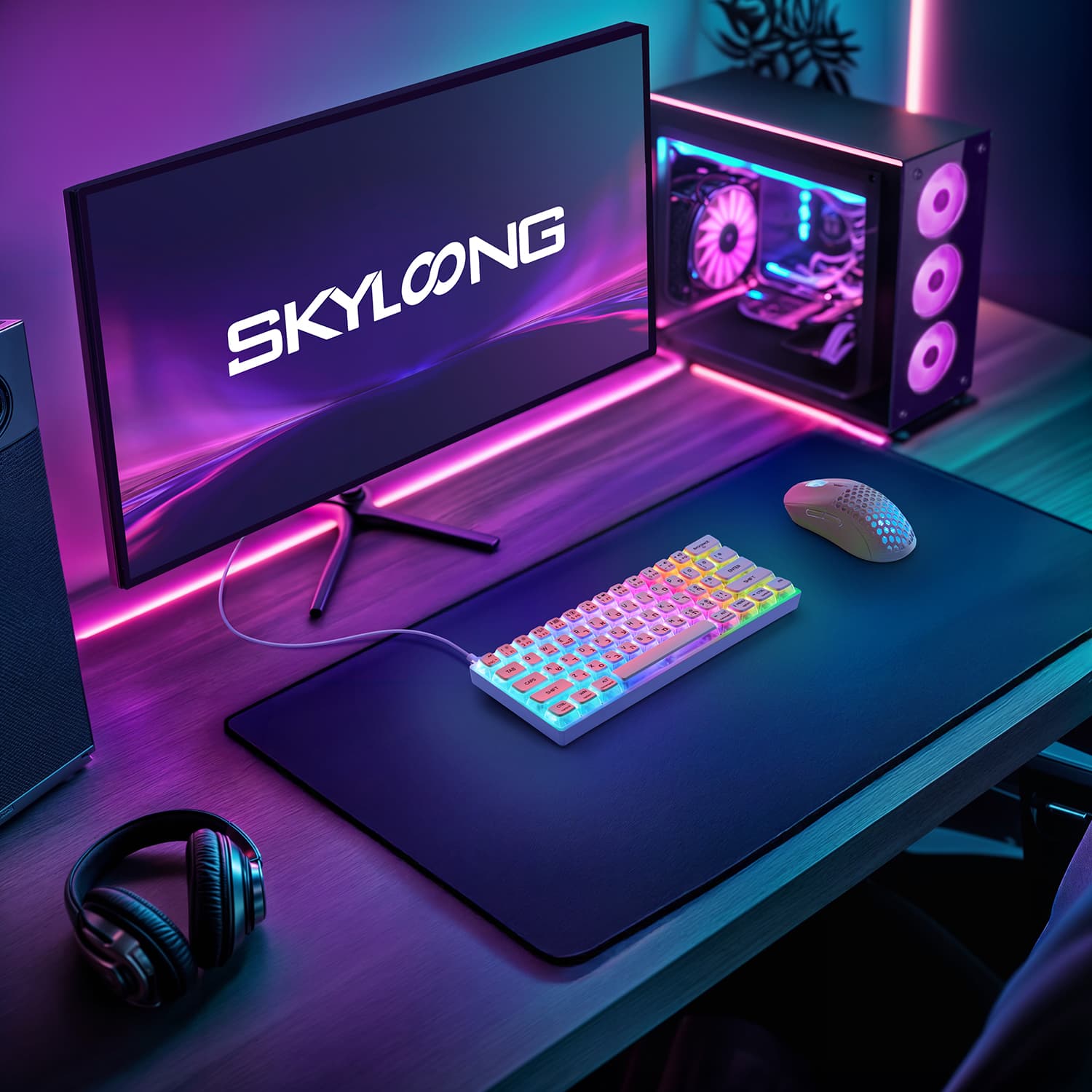 GK61+ בצבע לבן - 6