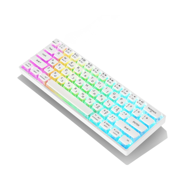 GK61S Wireless בצבע לבן - 1