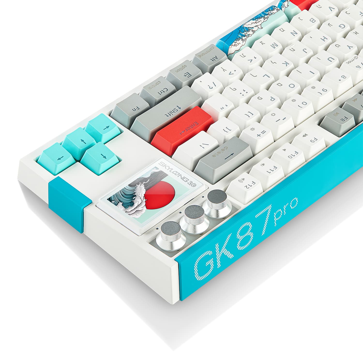 GK87 Pro בצבע Coral Sea - 2