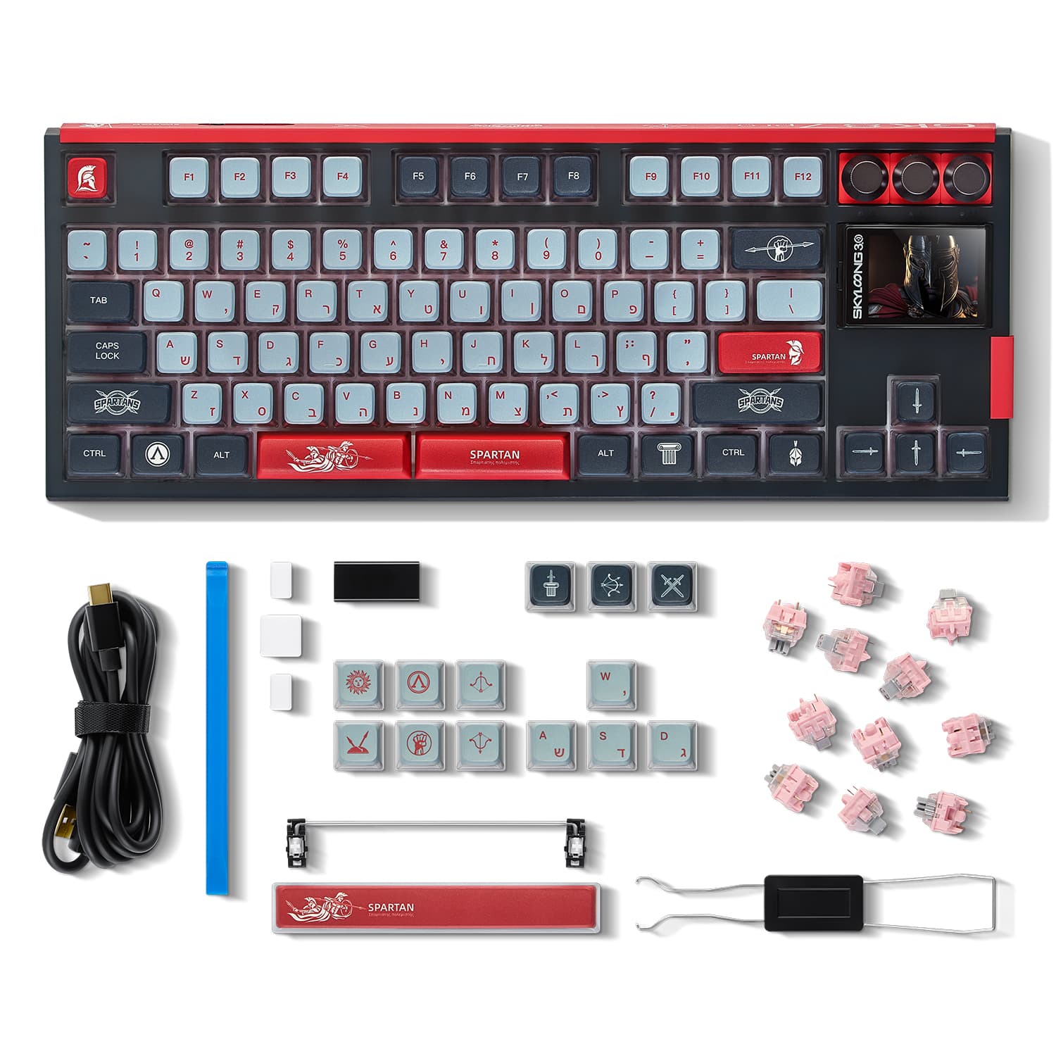 GK87 Pro בצבע Spartan Pudding - 5