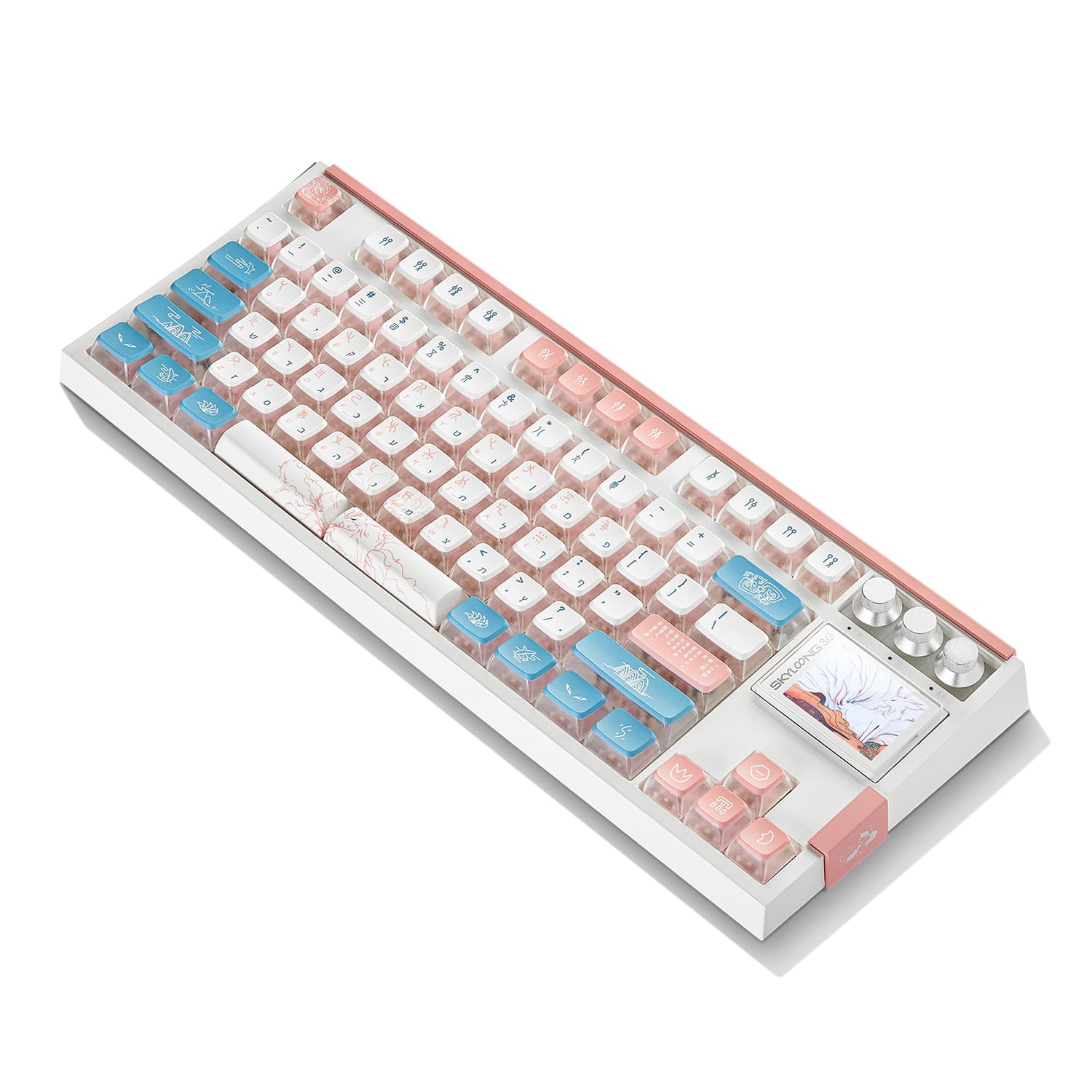 GK87 Pro בצבע White Nine-Tailed Fox - 1