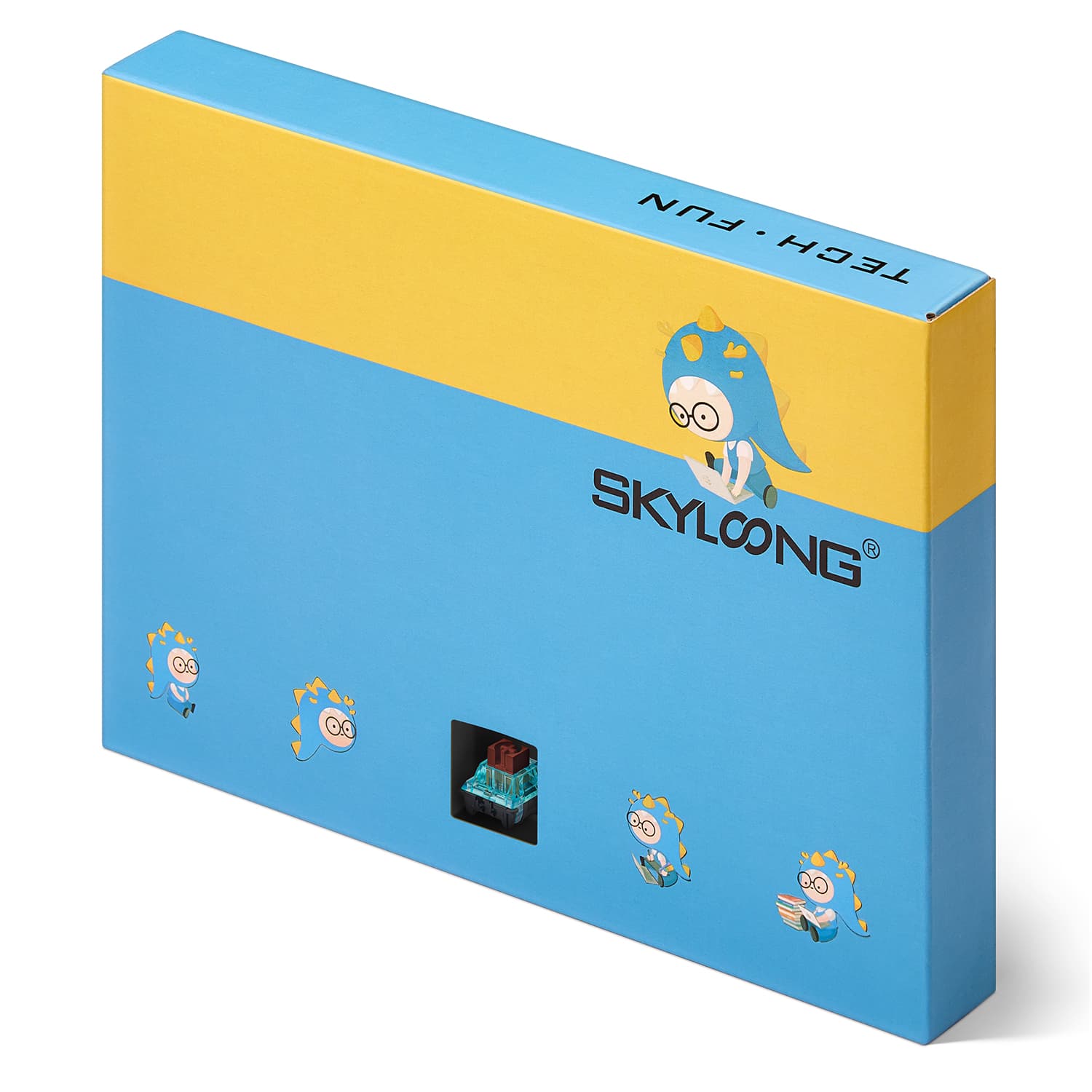 סוויצ'ים Skyloong Glacier Brown V3 - 3