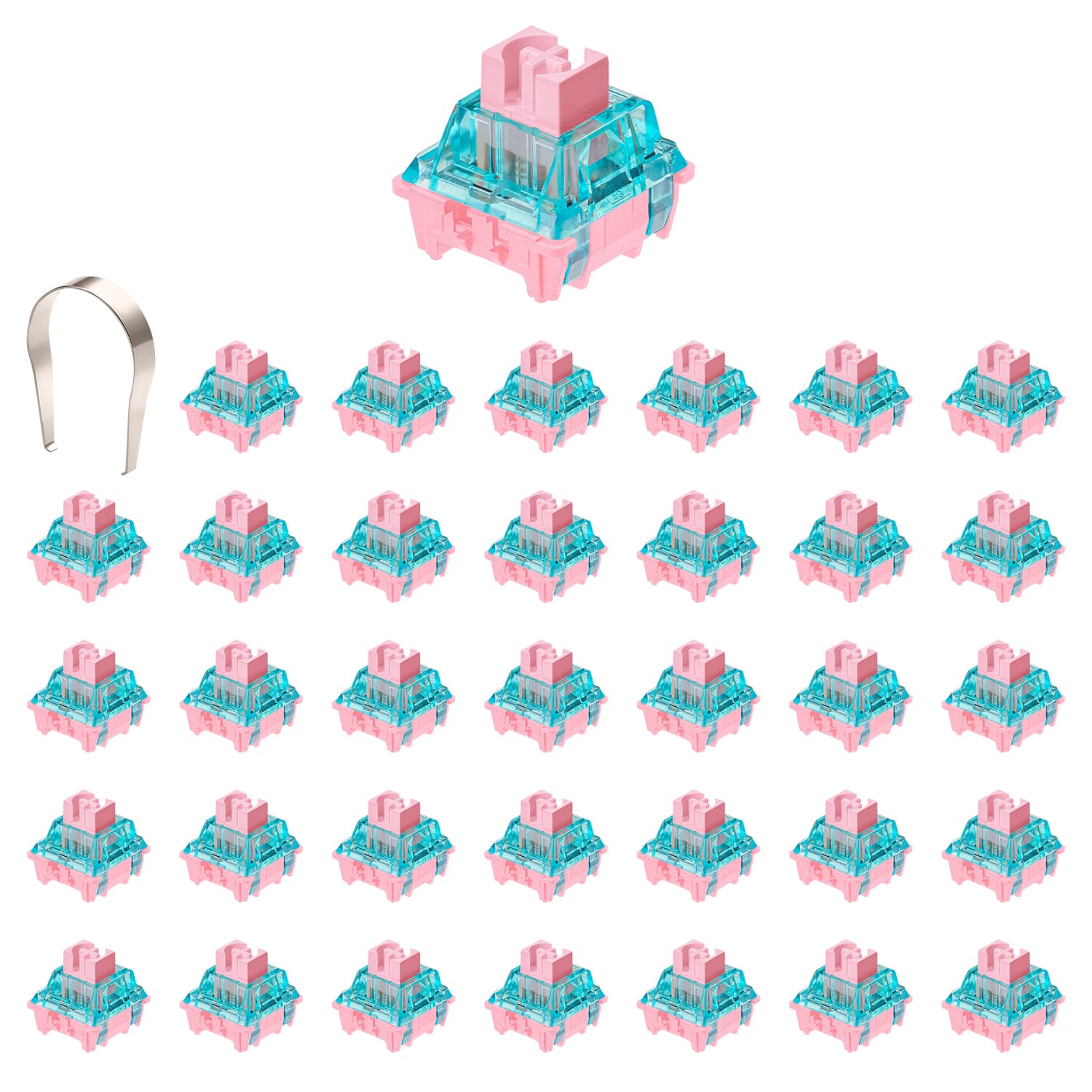 סוויצ'ים KTT Rose Pink - 2